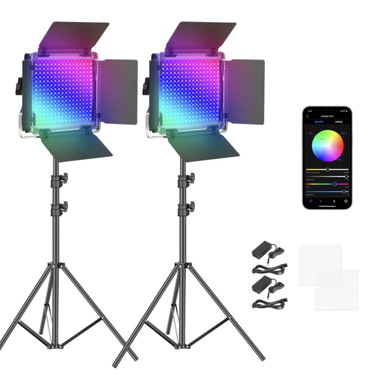 Neewer RGB LED lighting
