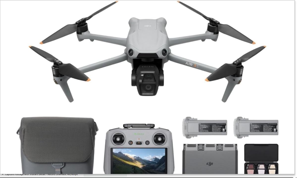DJI Air 3s Fly More Combo