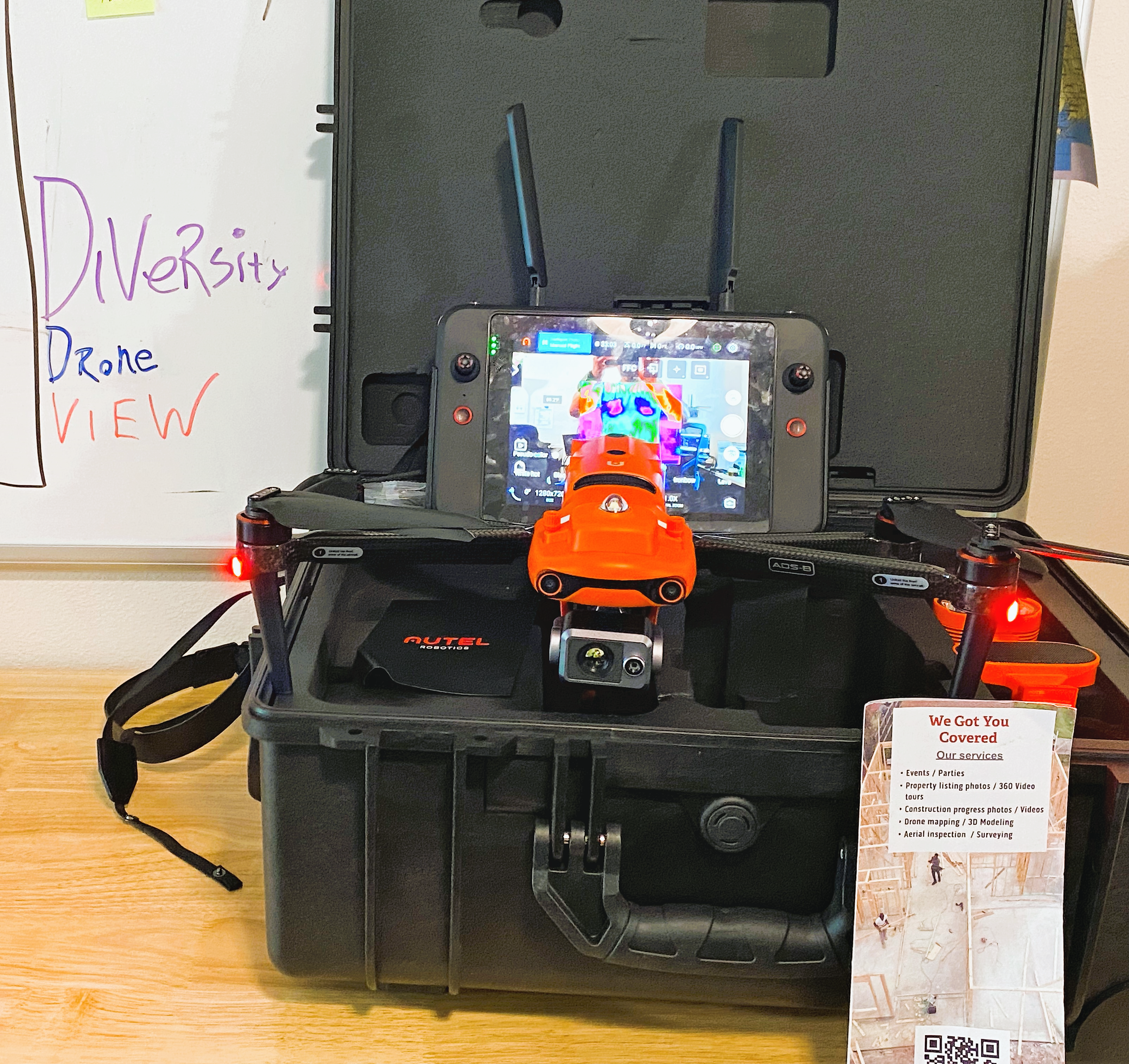 Autel enterprise V2 with inferred