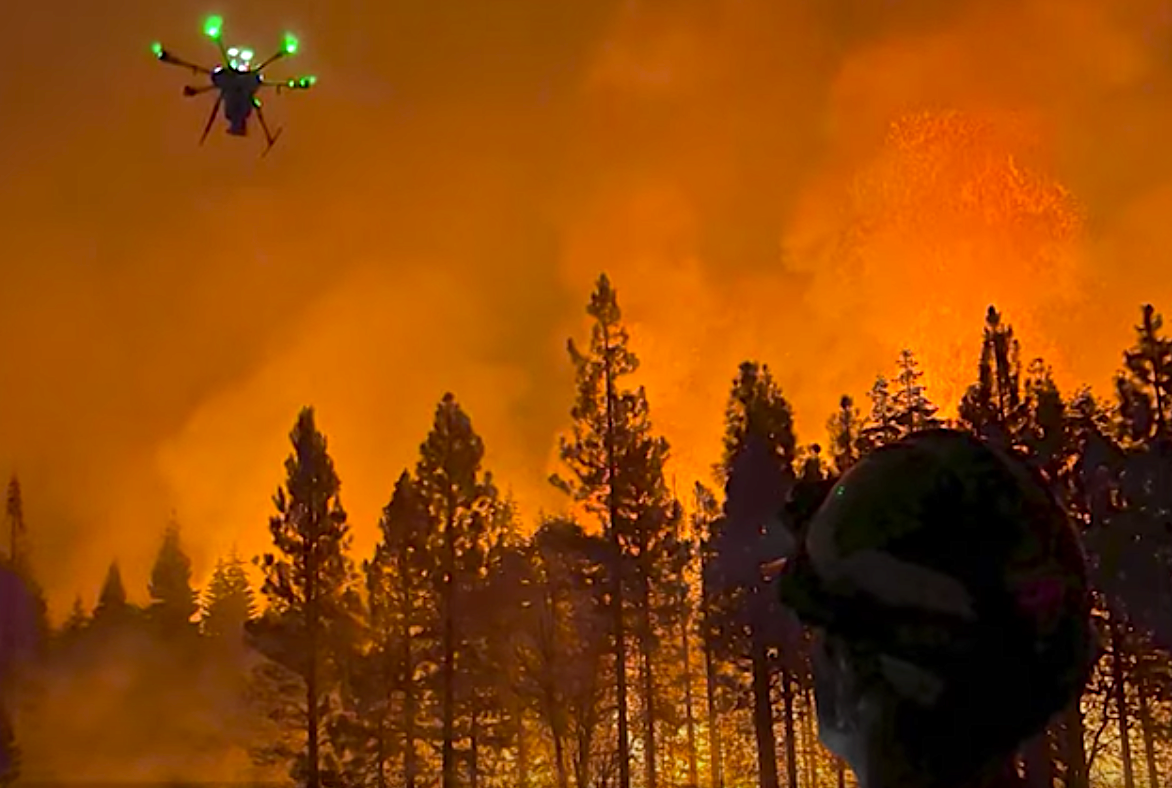 CAL FIRE Deploys Drones on Wildfires