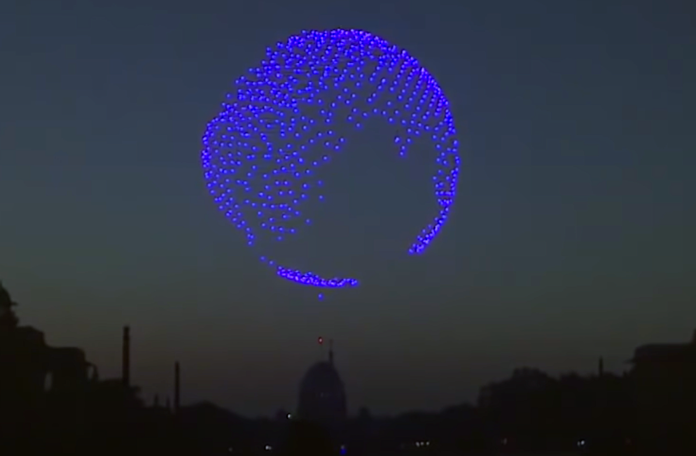 India's Awesome Drone-Powered Beating Retreat Ceremony