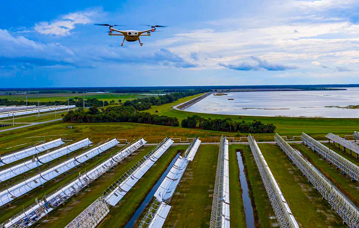 Percepto Autonomous Drones Monitor Thailand Hydro-Floating Solar Farm