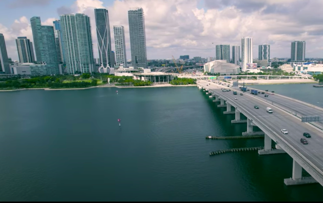 Miami, Florida Flyby
