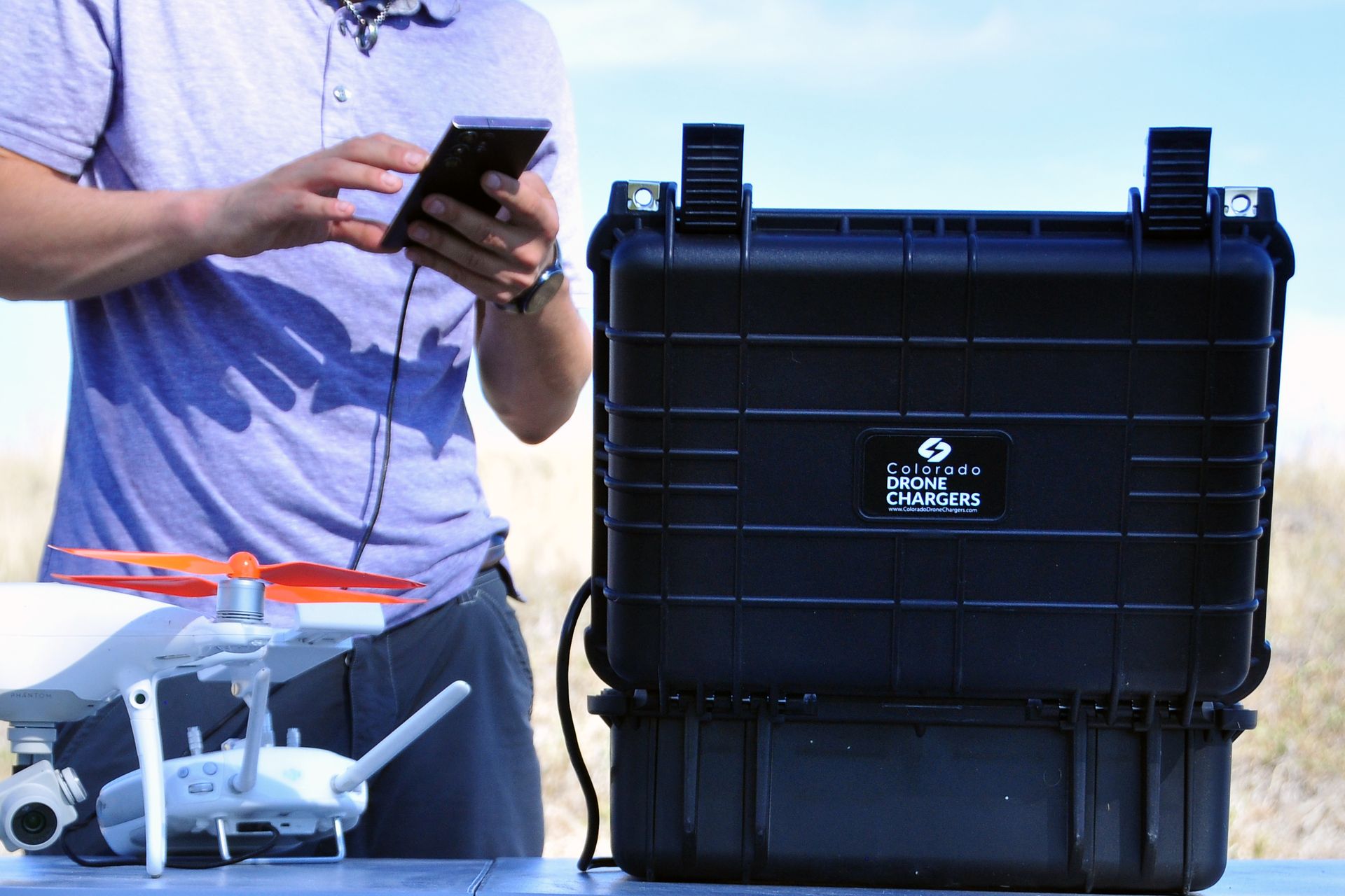 Colorado Drone Chargers Offers More Flight Time with Less Batteries