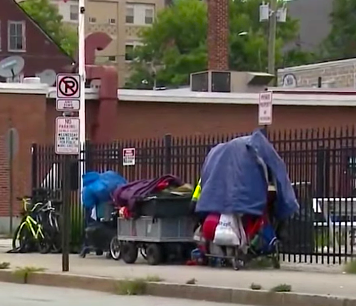 Devilish drone targets homeless