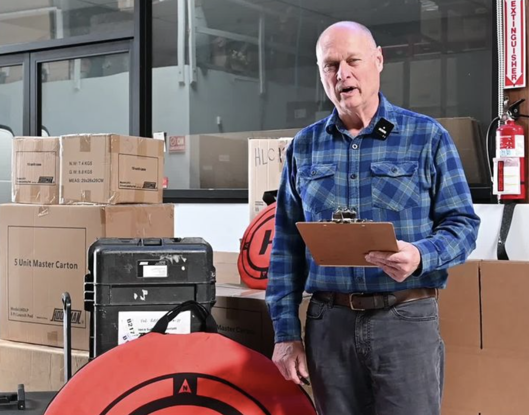 Hoodman gets ready for UAVSI