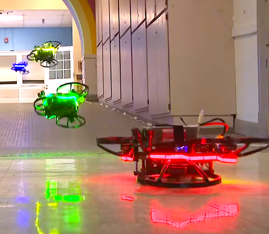 Drones May Stop School Shootings