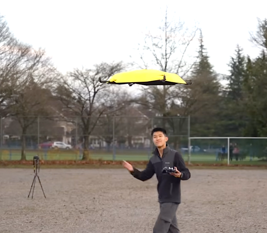 Umbrellas are the future of drones!