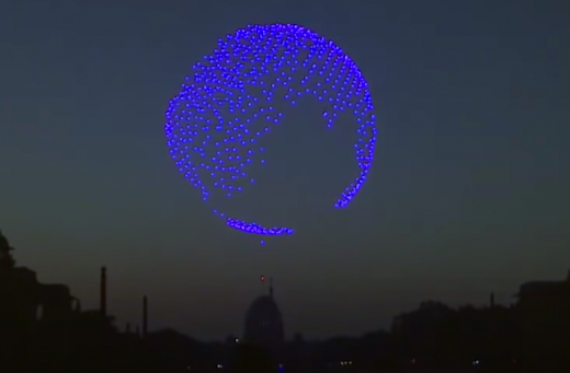 India's Awesome Drone-Powered Beating Retreat Ceremony