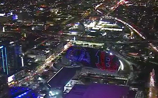 Would Super Bowl Champs L.A. Rams Have Defeated 500 Drones?