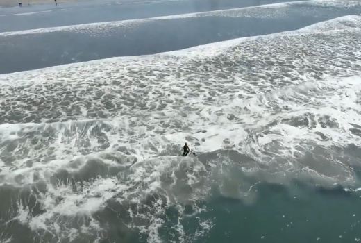 Flying from Freezing Vistas to Warm Beaches