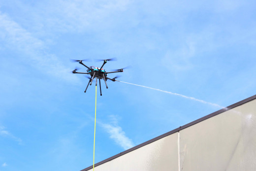 Lucid Drones Disrupt the Dangerous Industrial Cleaning Industry