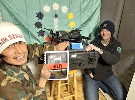 What is MMIR and how are drones helping to change the narrative?