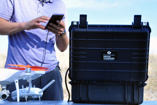 Colorado Drone Chargers Offers More Flight Time with Less Batteries