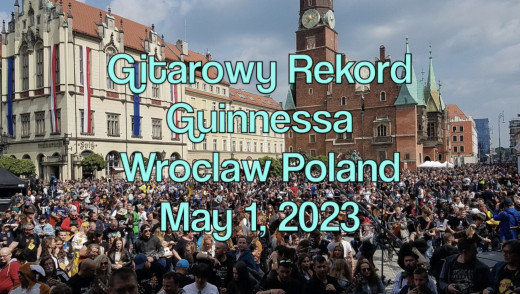 The Droning Company Editor Celebrates Guitar in Wroclaw Poland