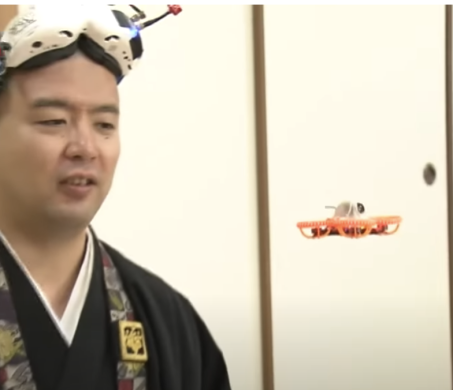 Drone Racing Buddhist Priest seeks to "Revitalize community"