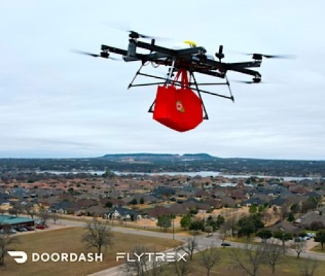 DoorDash and Flytrex Debut Drone Delivery
