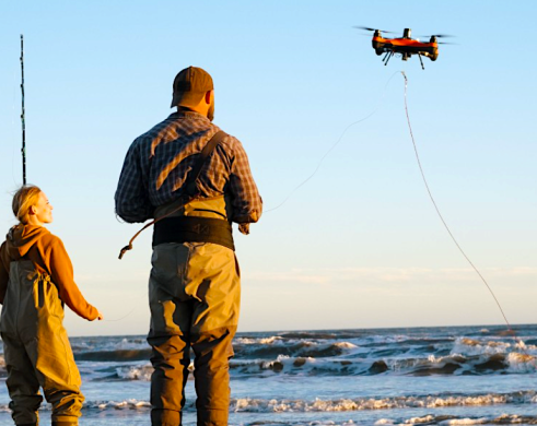 Waterproof Drones Changing the Game of Saltwater Fishing 