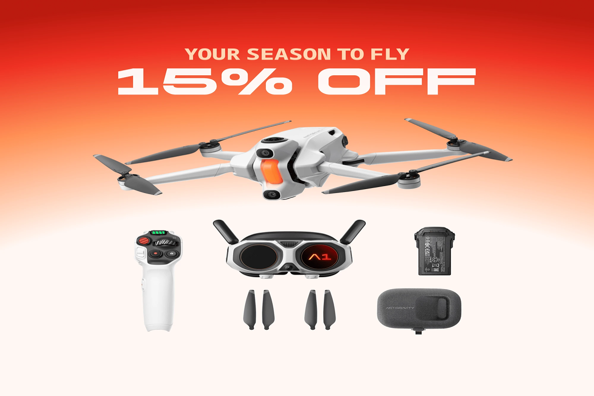Get 15% Off the Super Hot Antigravity A1 Drone!
