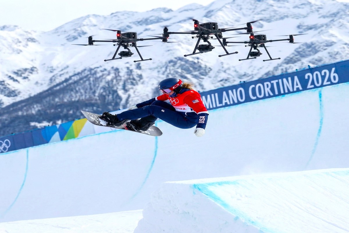 FPV DRONES "TAKING GOLD" AT 2026 WINTER OLYMPICS