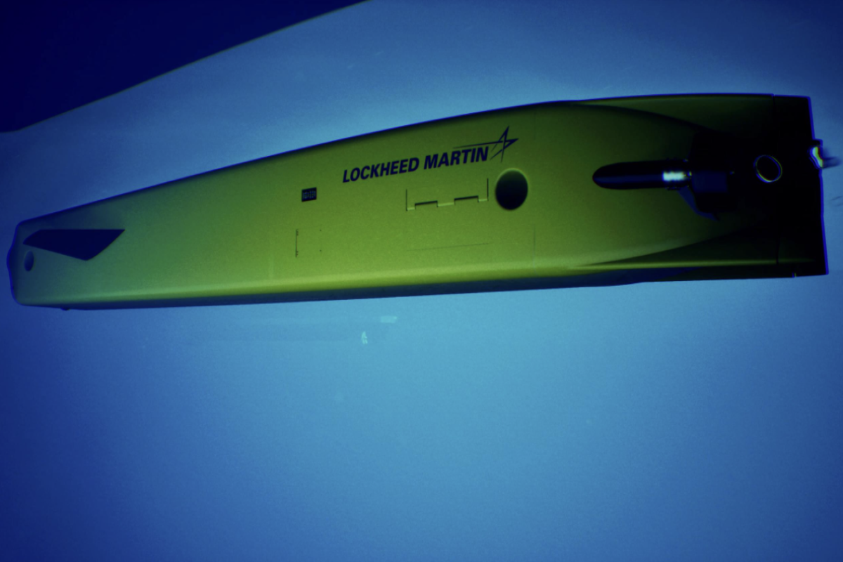Lockheed Martin Launches Lamprey underwater drone