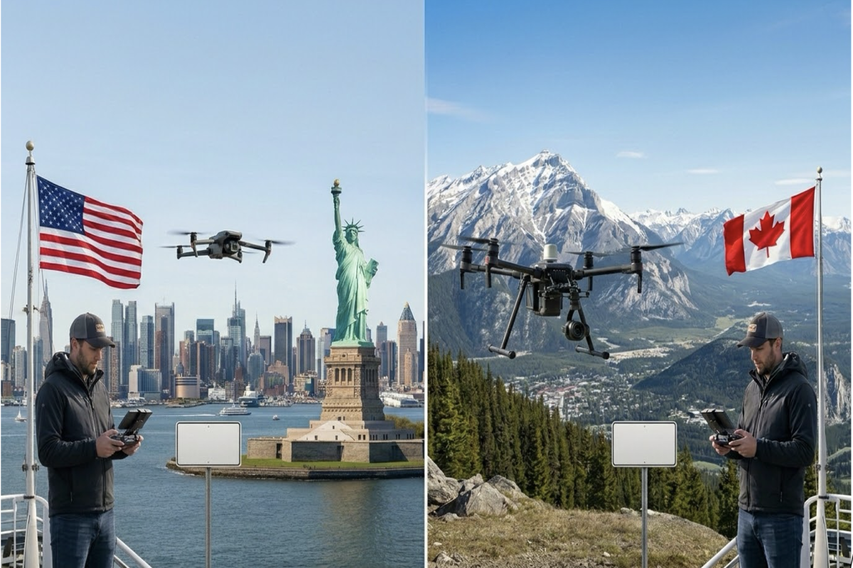 Drone Law Showdown: United States vs. Canada