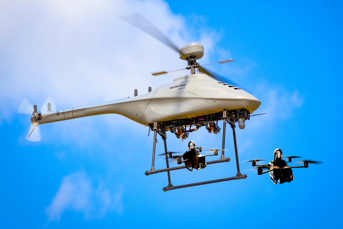 Steadicopter Unveils Golden Eagle Mothership Architecture