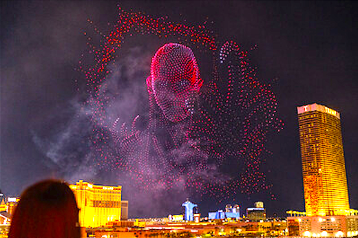 Sky Elements Awarded GUINNESS WORLD RECORD for "Stranger Things" Drone Show