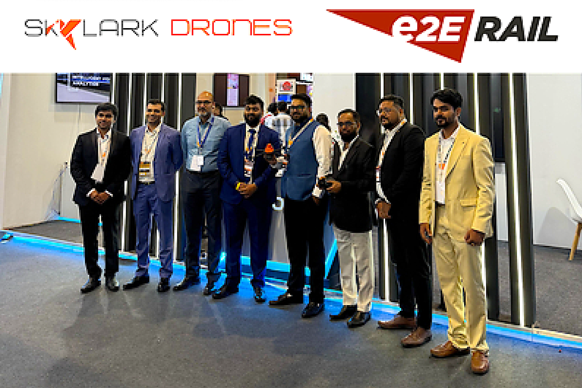 Skylark Drones and e2E Rail to Advance AI-Powered Drone Intelligence for Railway Infrastructure