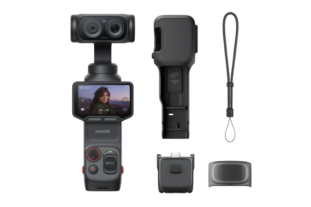 Insta360 and Leica Announce Luna Ultra 8k Gimbal Camera